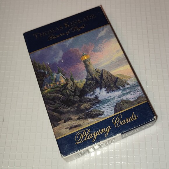 Thomas Kinkade Painter of Light Playing Cards Collectible Art Vintage - Picture 1 of 5